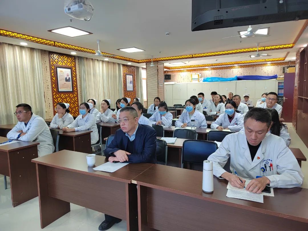 无码破解
组织开展了高质量发展重点项目--太原市褥疮诊疗康复中心进修人才培养专题汇报会